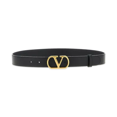 Valentino Garavani Women's 'vlogo Signature' Belt "Black"
