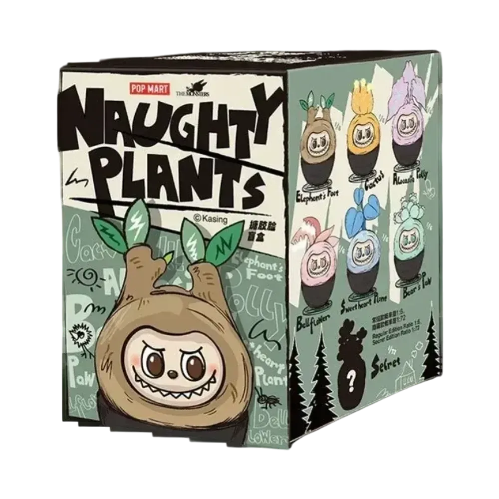 POP MART THE MONSTERS (LABUBU) NAUGHTY PLANTS Plush Series [Piece]