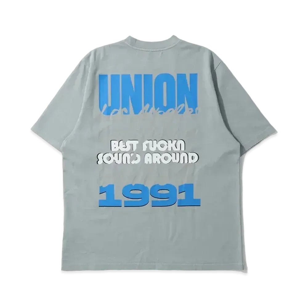 UNION Contrast Tee "Gray Pigment"