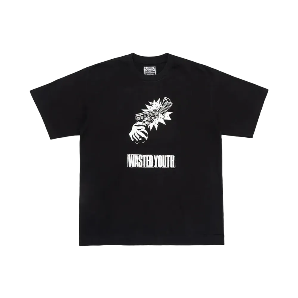Wasted Youth T-Shirt #05 "Black" / VERDY
