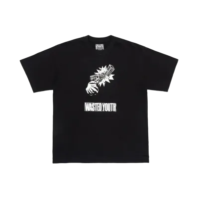 Wasted Youth T-Shirt #05 "Black" / VERDY