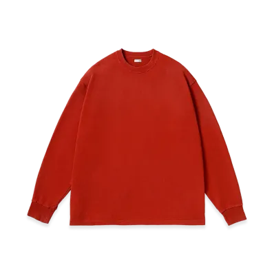 A.PRESSE Vintage L/S T-Shirt "Red"