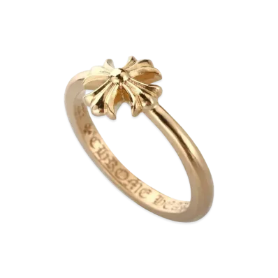 Chrome Hearts 22K Bubblegum Ring CH Plus "Gold"