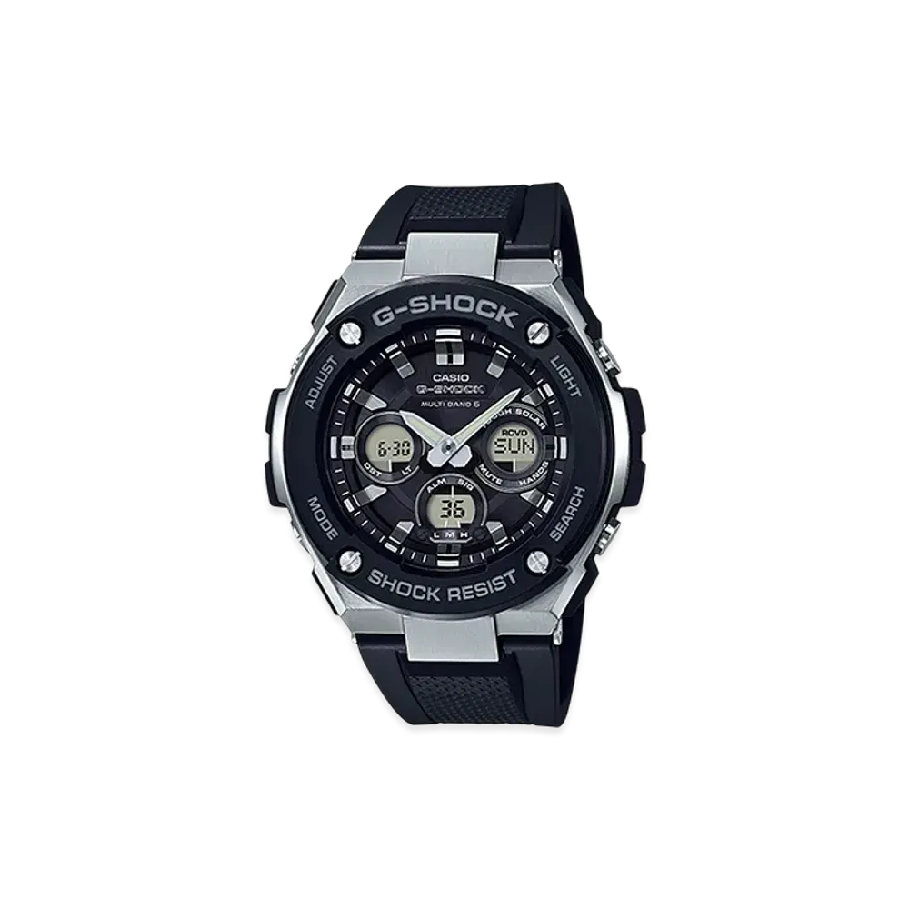 Casio G-Shock G 17S G-Steel Analog-Digi Radio Solar M "Black/Cmbi"