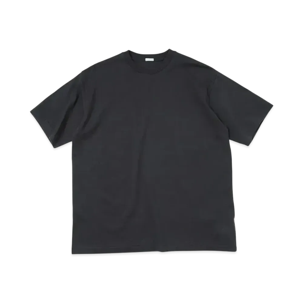 A.PRESSE Cashmere Blend S/S T-Shirt "Black"