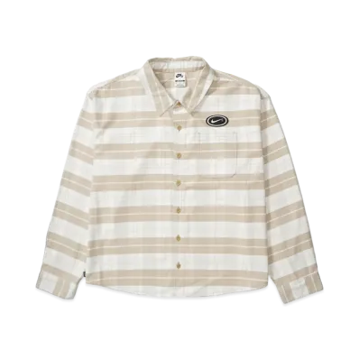 Nike SB x Eric Koston Flannl Btn Up Kos L/S Top "Sail/Light Bone"