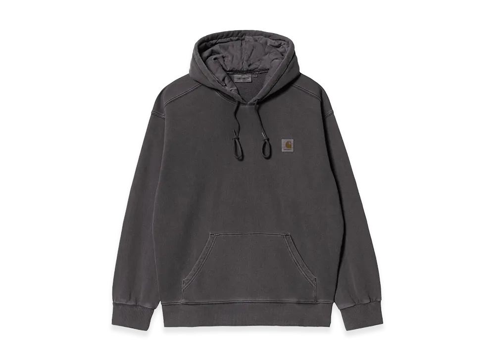 Carhartt WIP Hooded Nelson Sweat "Black(Garment Dyed)"