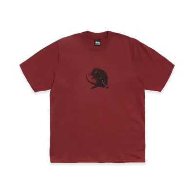 Stussy Long Range Tee "Wine"
