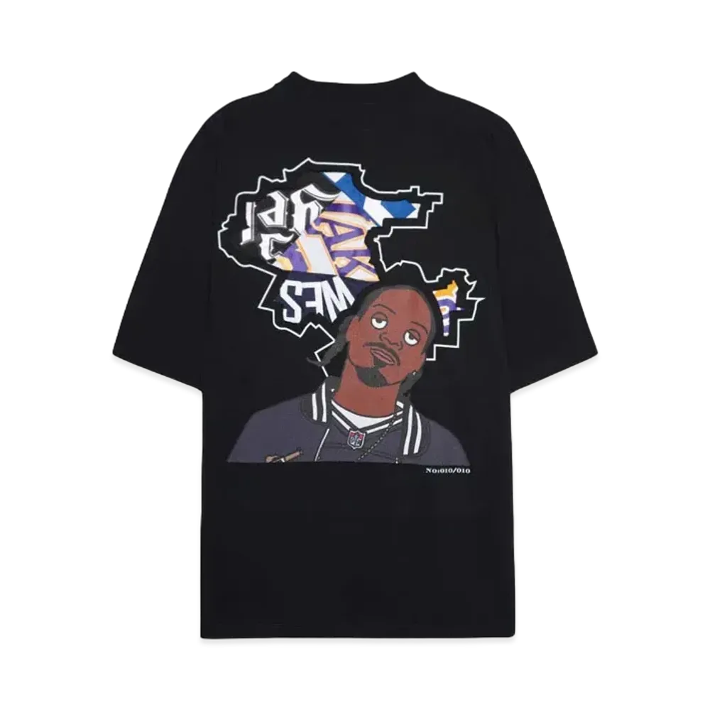 RISA x CIVIATELIER LOS ANGELES DOGGY TEE -010/010- "BLACK"