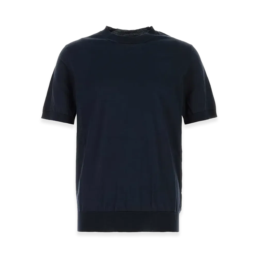 PRADA Silk Sweater "Navy Blue"