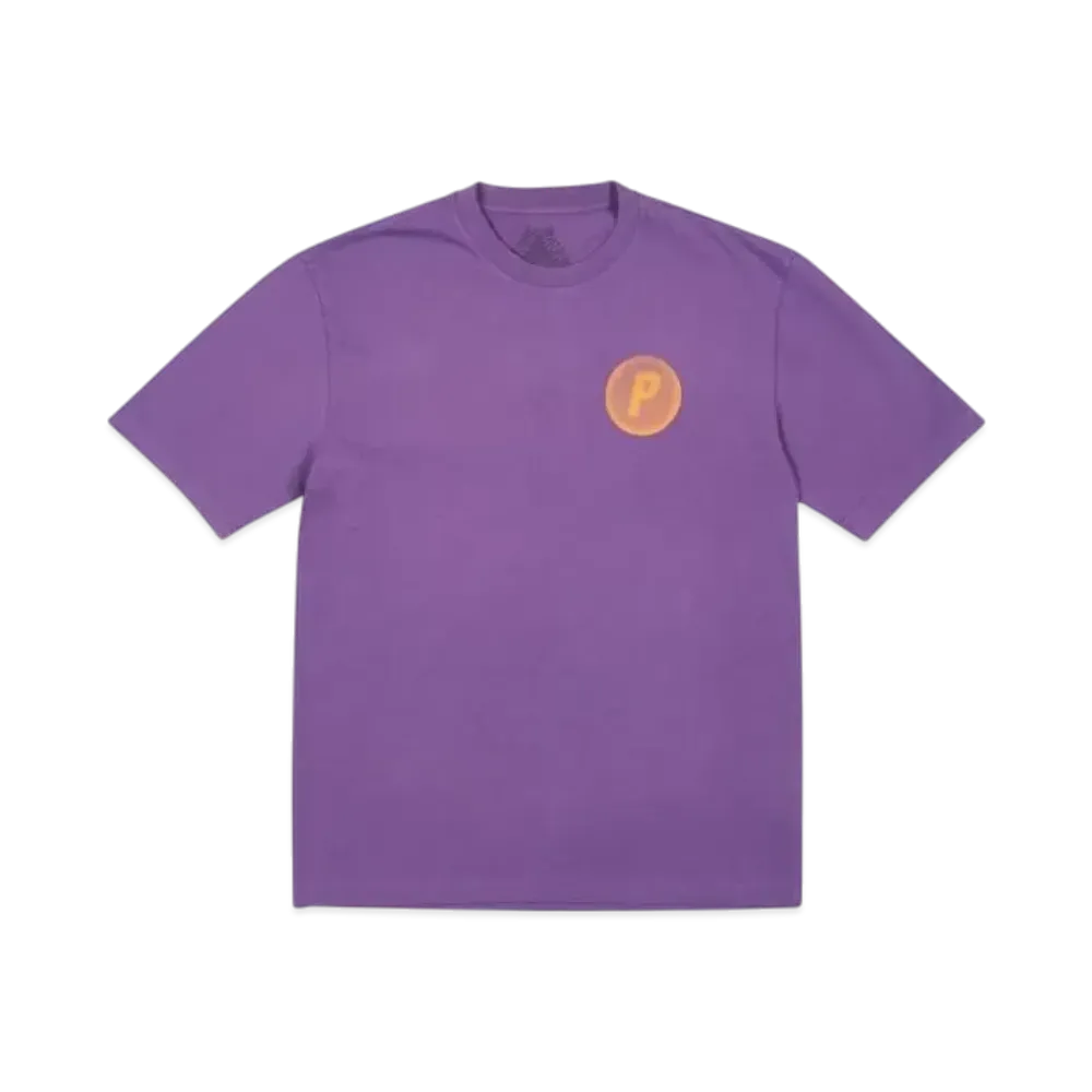 PALACE Pircular T-Shirt "Purple"
