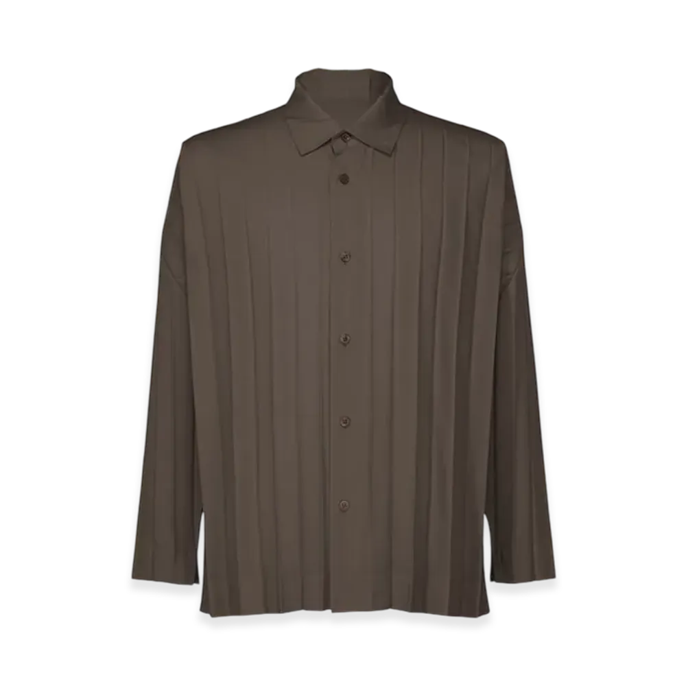 HOMME PLISSE ISSEY MIYAKE Edge Shirt "Charcoal"