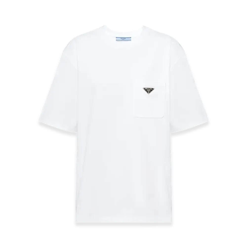 PRADA Women's Jersey T-Shirt "White"