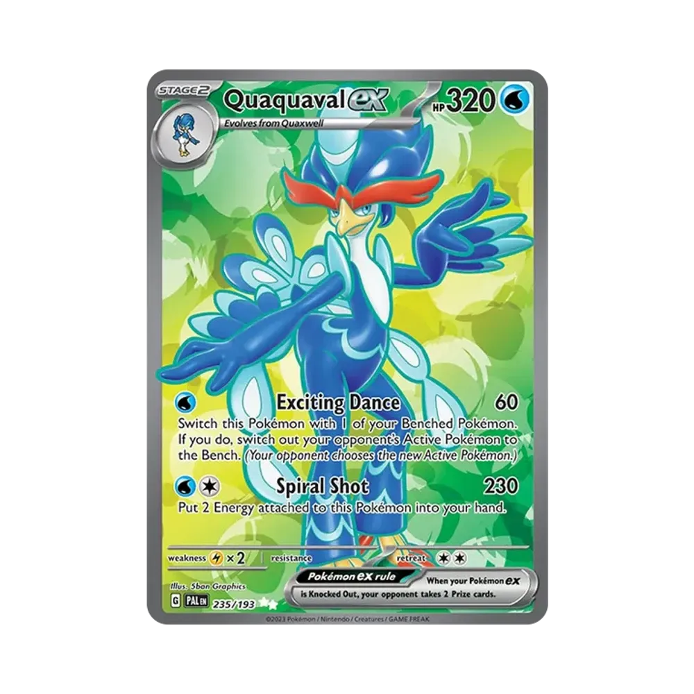ウェーニバルex UR [PAL EN 235/193]【英語版】(スカーレット&バイオレット「パルデアエボルブド」)