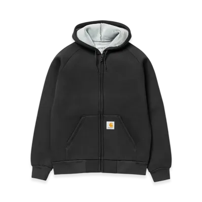 Carhartt WIP Zip Up Hooded "Black/Grey"