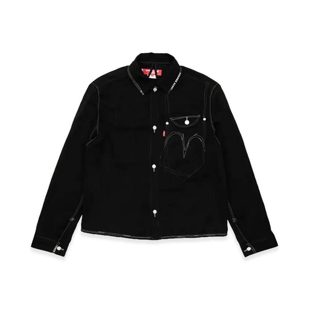 JUNYA WATANABE MAN x Levi's Wool Cloth W-Name Jackets "Black"
