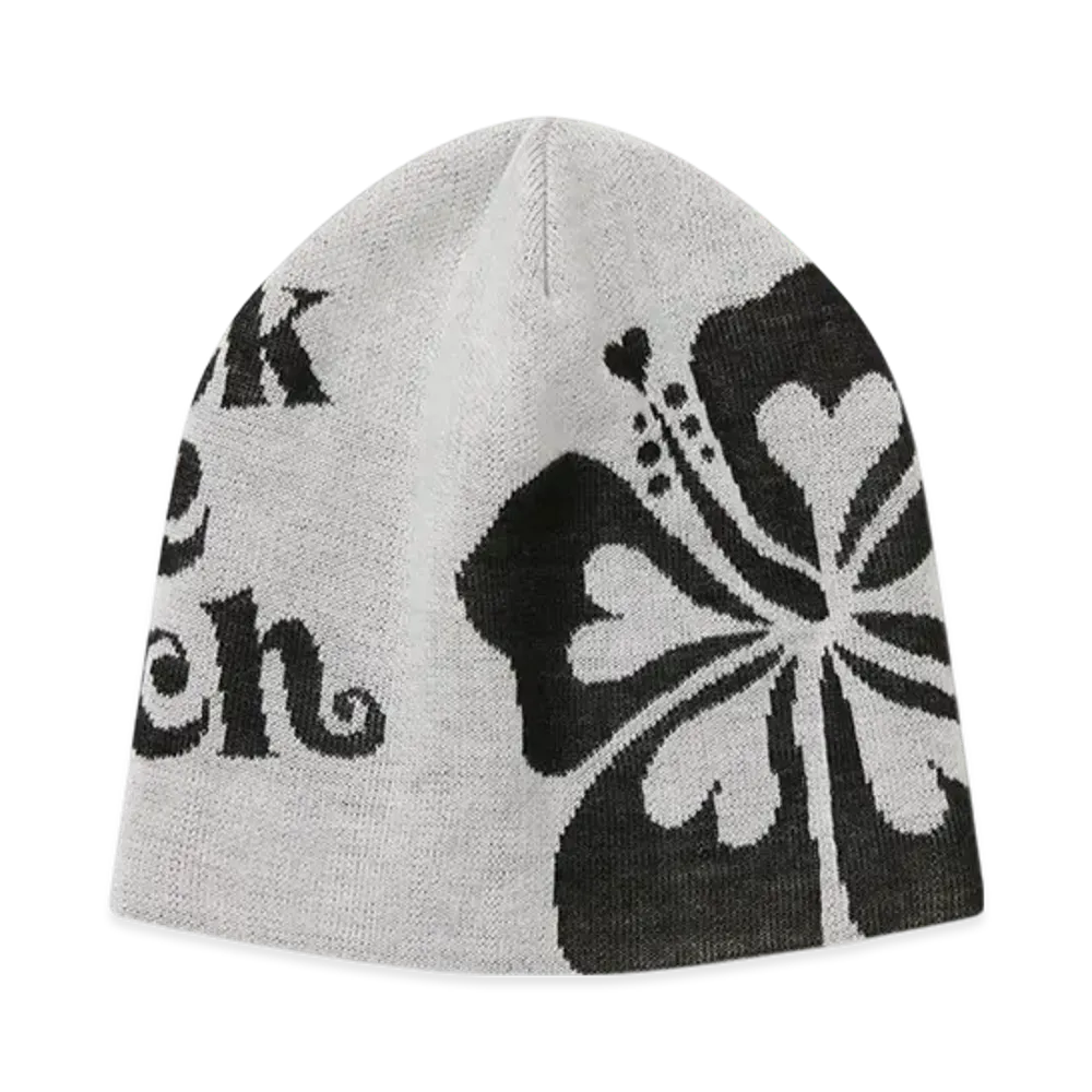 BlackEyePatch Hibiscus Logo Single Beanie "Gray"