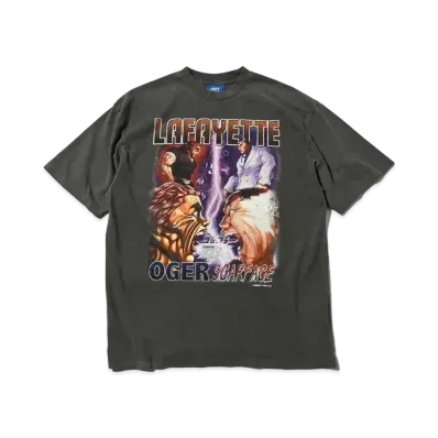 刃牙 x LFYT VS TEE "VINTAGE BLACK"