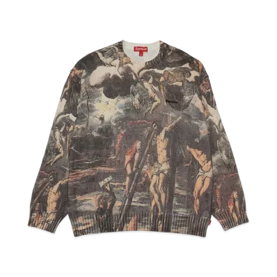 Supreme Crucifixion Sweater "Multicolor"