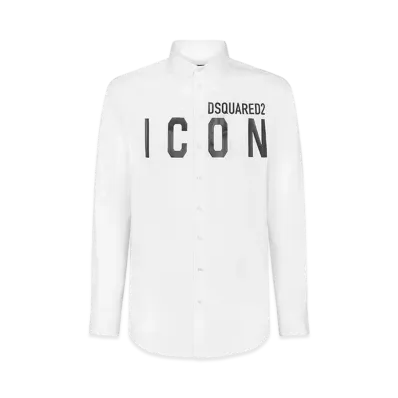Dsquared2 Be Icon Drop Shirt "White"