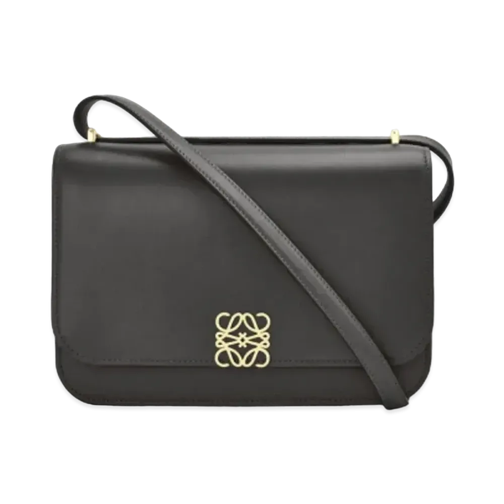 LOEWE Goya Bag In Silk Calfskin "Black"