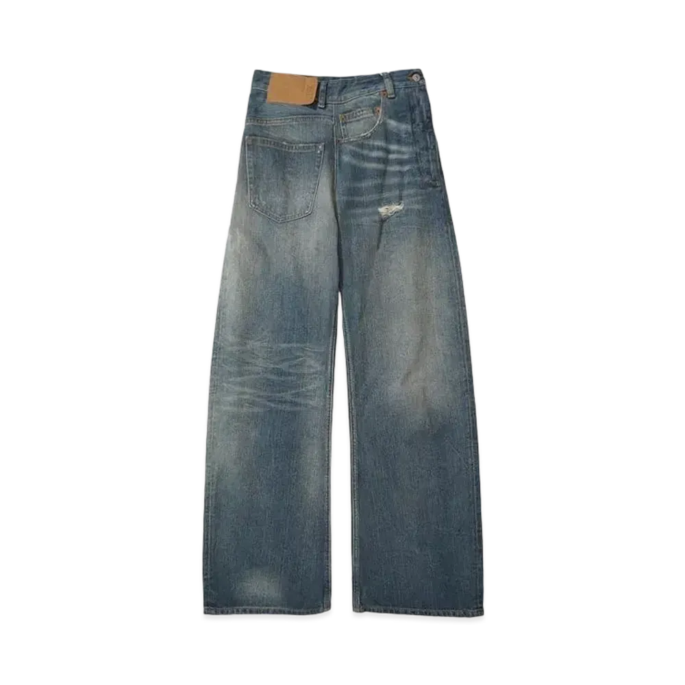 MM6 Maison Margiela Pants 5 Pockets "Medium Blue"