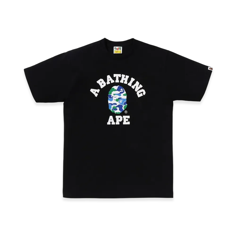 A BATHING APE SEIBU IKEBUKURO Limited COLLEGE TEE "Black"