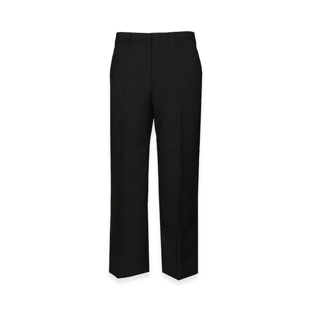 CELINE Ethan Trousers Wool Gabardine "Black"