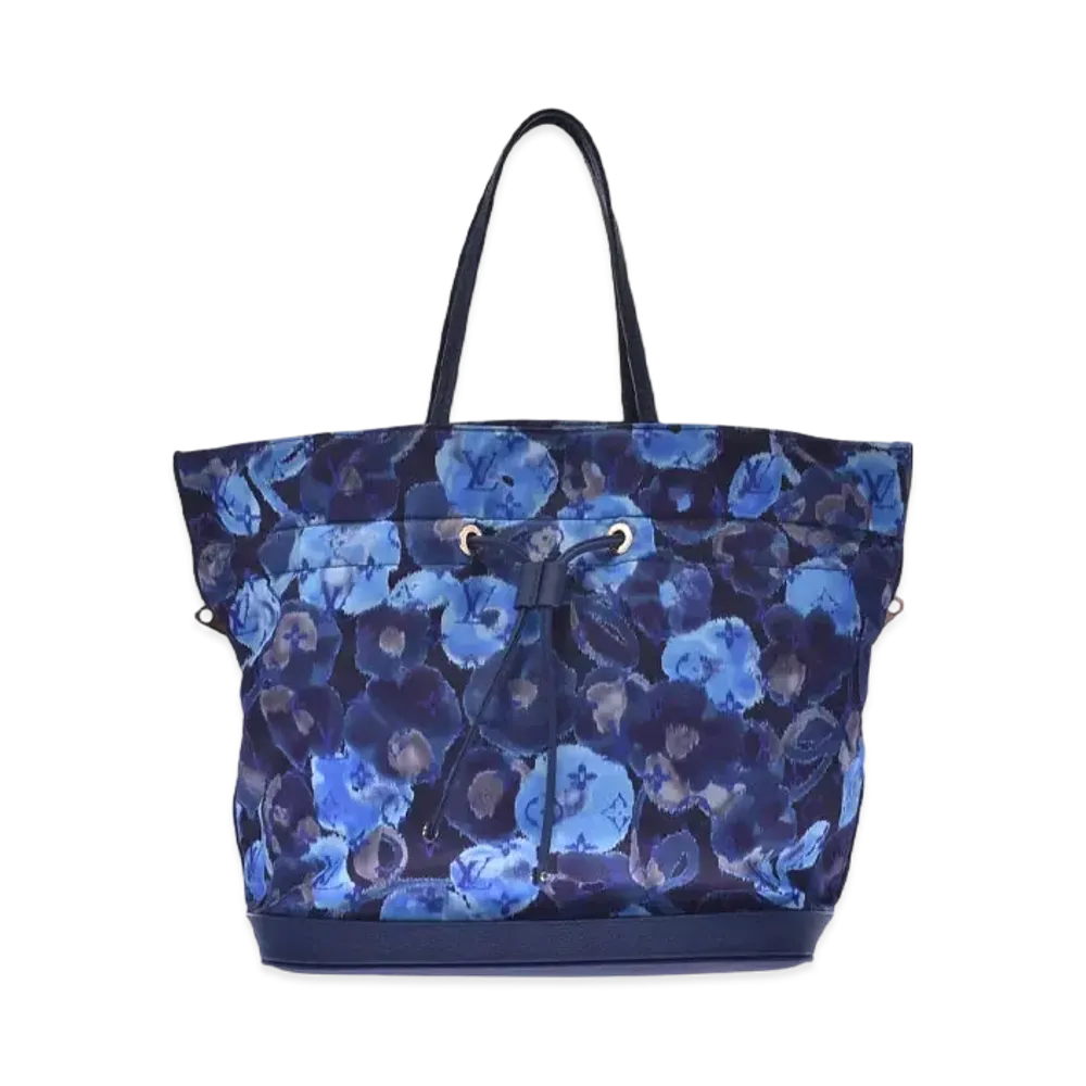 Louis Vuitton Noefull MM Monogram Ikat "Gran Blue"