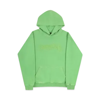 SUPPLIER Iron Logo Hoodie "Light Green"