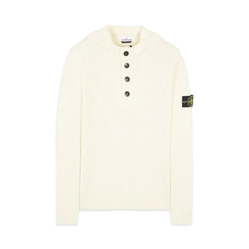 Stone Island 564A5 COTTON CHENILLE "Natural White"