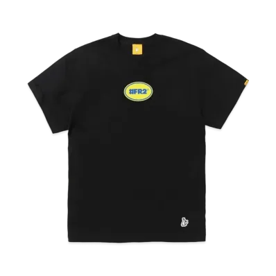 FR2 Oval Logo T-shirt "Black"