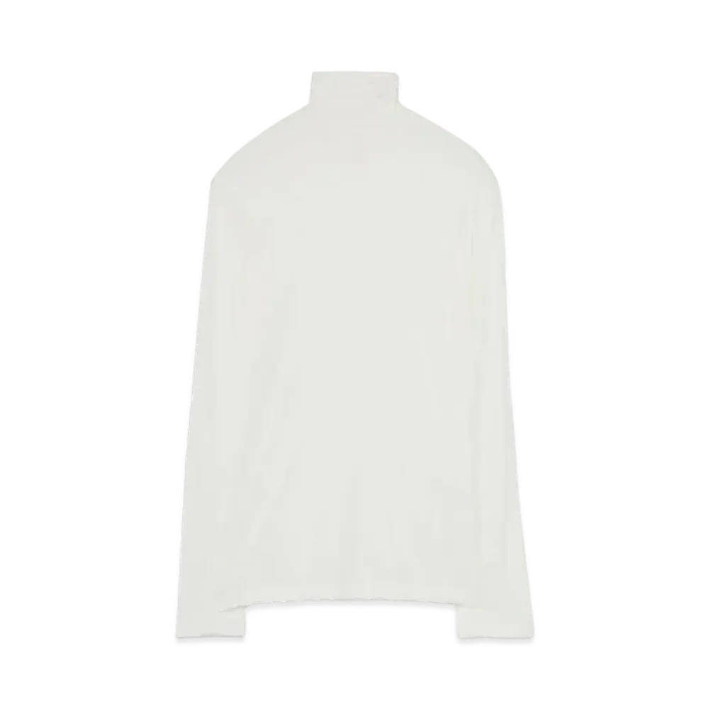 Yohji Yamamoto 80/-COSMORAMA HIGH GAUGE PS RN L-SLV "Off White"