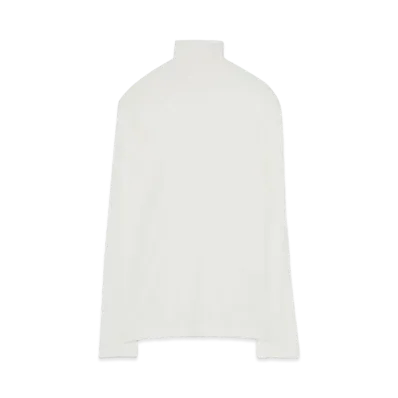 Yohji Yamamoto 80/-COSMORAMA HIGH GAUGE PS RN L-SLV "Off White"