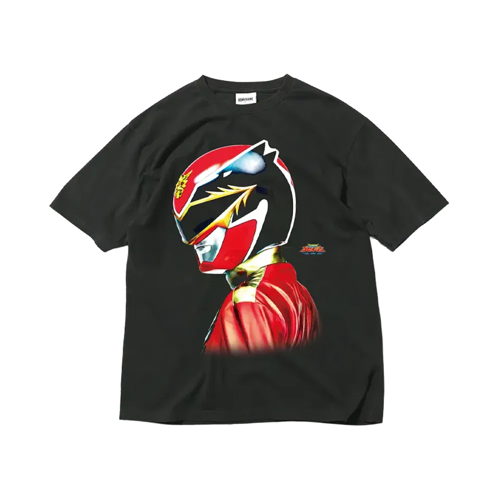 スーパー戦隊 x HOMEGAME \ 2010 ゴセイレッド TEE "BLACK"