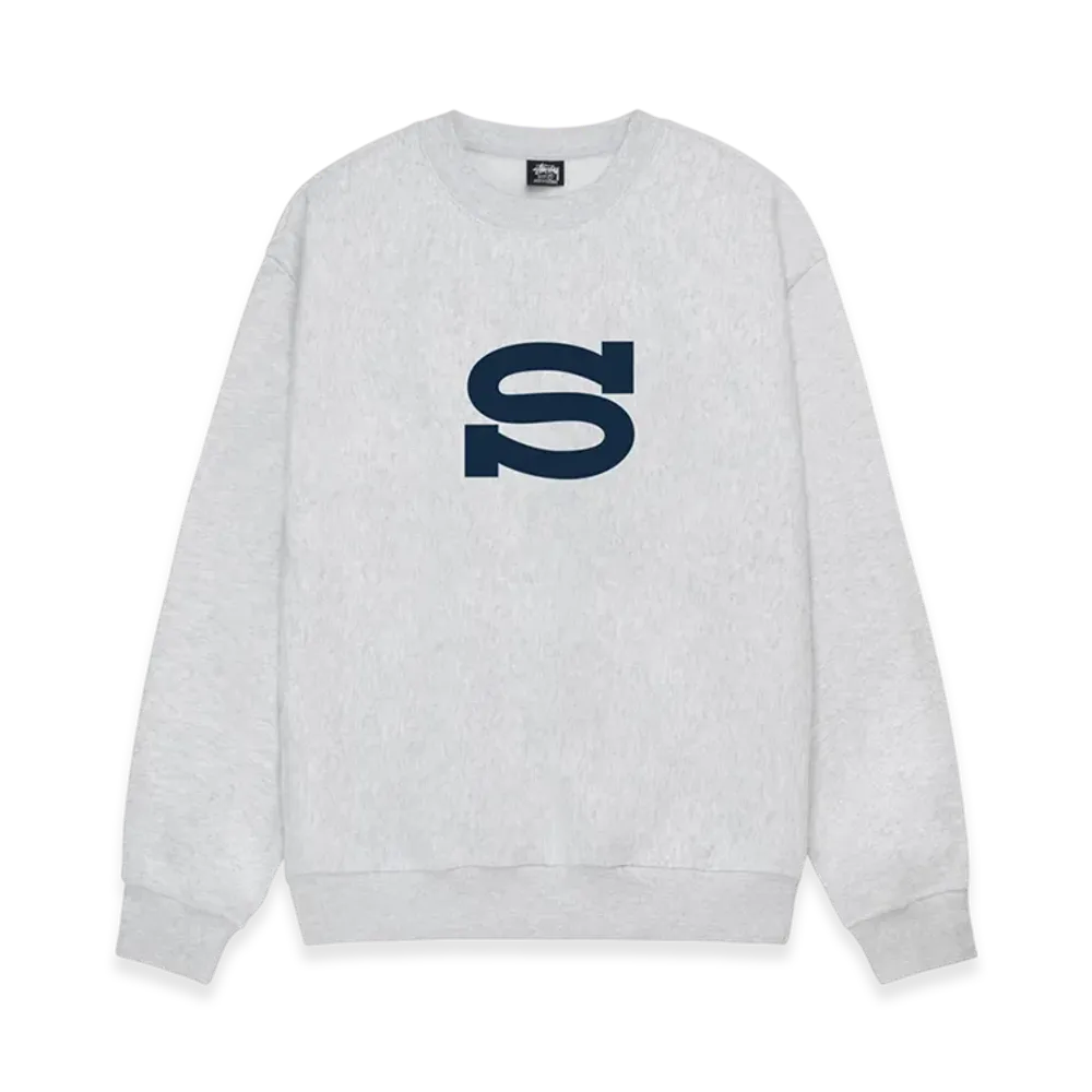Stussy Letterman Crew "Ash Heather"
