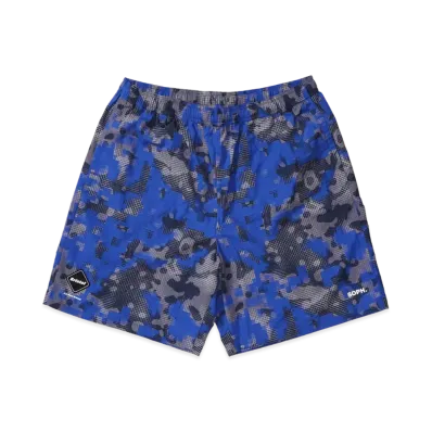 F.C.Real Bristol x FRAGMENT Camouflage Nylon Shorts "A (Pixel Camo)"