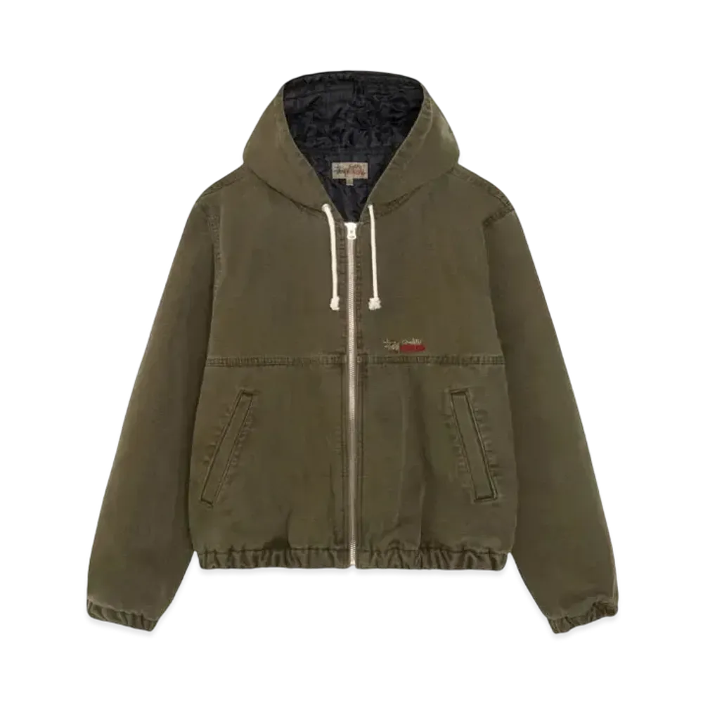 Stussy Work Jacket Insulated Canvas "Olive"