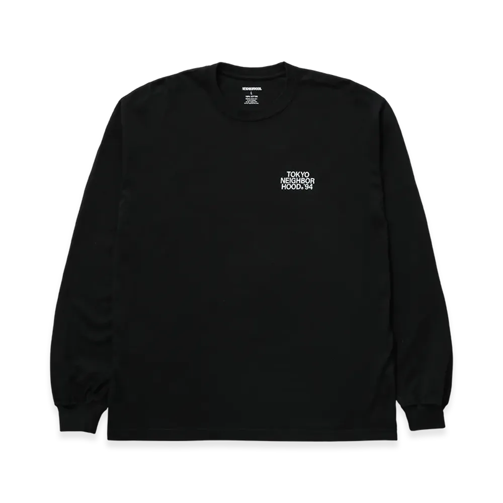 NEIGHBORHOOD NH 252 Spot . Tee LS-5 "Black"