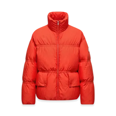 MONCLER x JIL SANDER Mimimycin Short Down Jacket "Orange Red"
