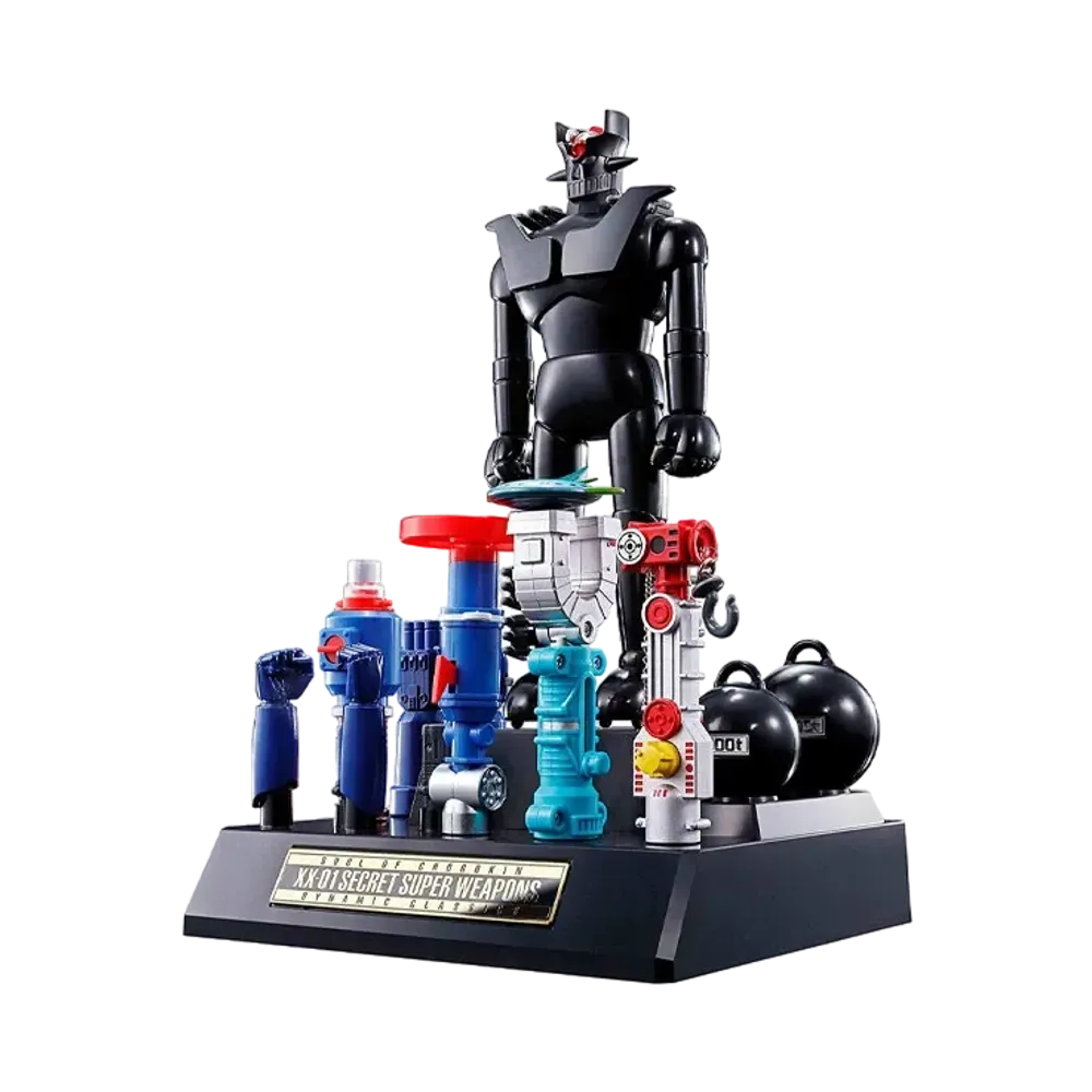 SOUL OF CHOGOKIN GX-XX01 D.C. Series compatible XX plan secret super weapon set 01