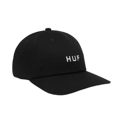 HUF Set OG CV 6 Panel Hat "Black"