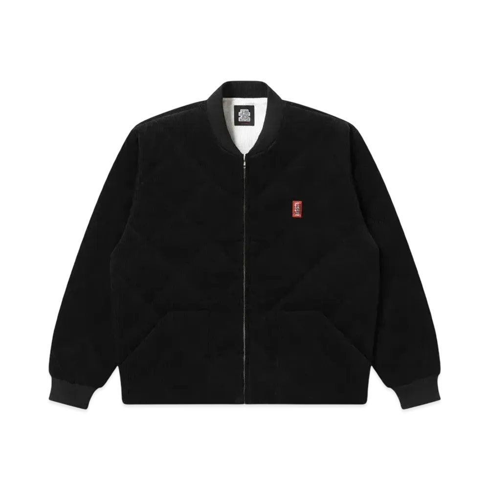 Blackeyepatch Small HWC Quilted Corduroy Jacket "Black"