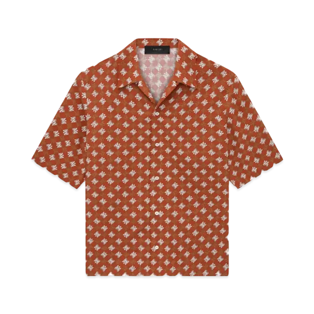 AMIRI Ma Quad Camp Shirt "Burnt Orange"