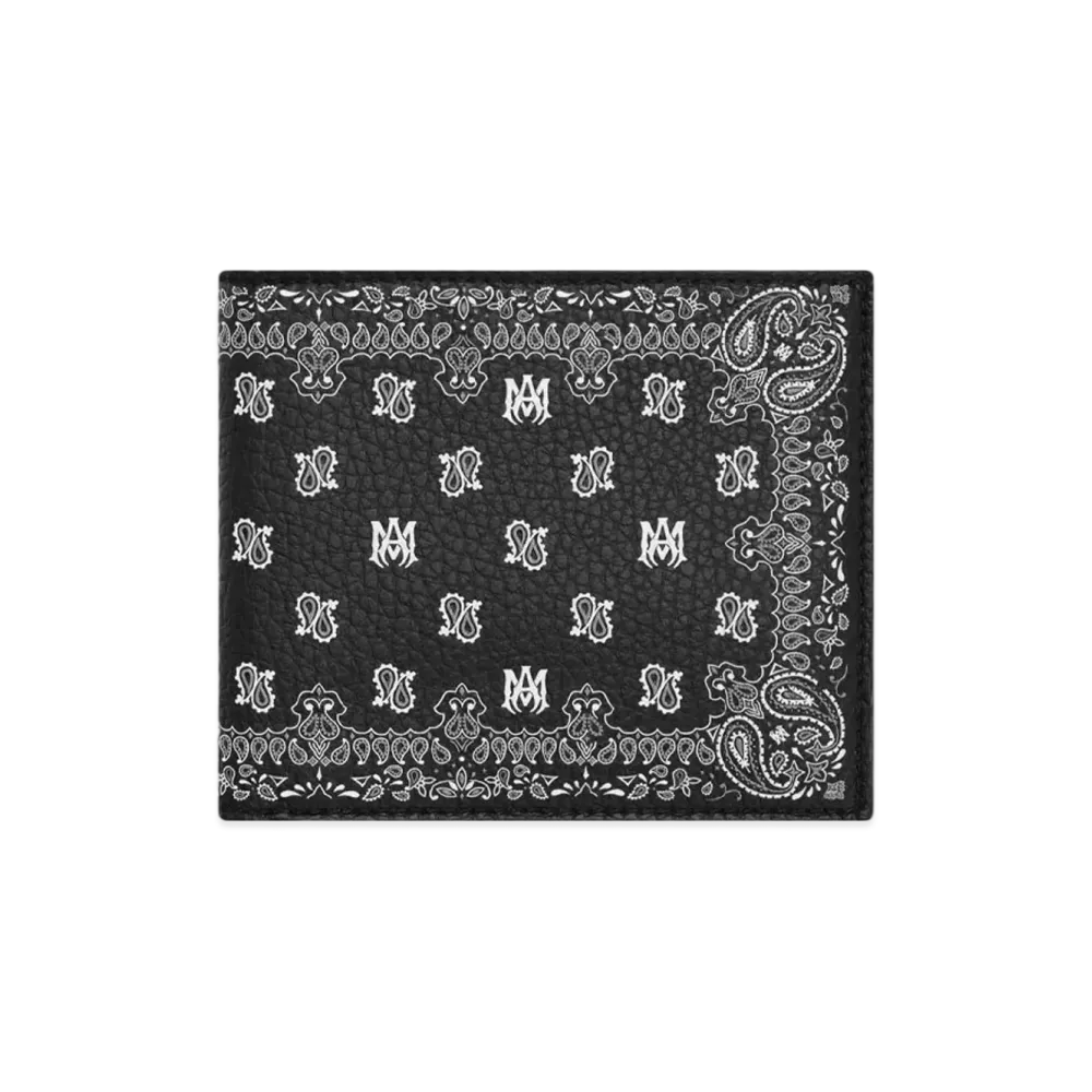 AMIRI Bandana Bi-Fold "Black"