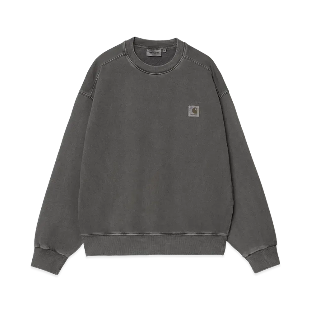 Carhartt WIP Nelson Sweatshirt "Graphite(Garment Dyed)"