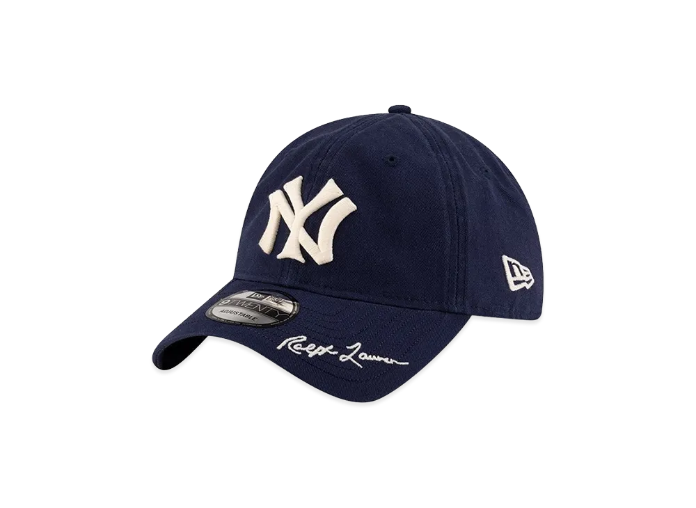 NEW ERA x Polo Ralph Lauren x MLB 9Twenty Cooperstown New York Yankees "Navy"