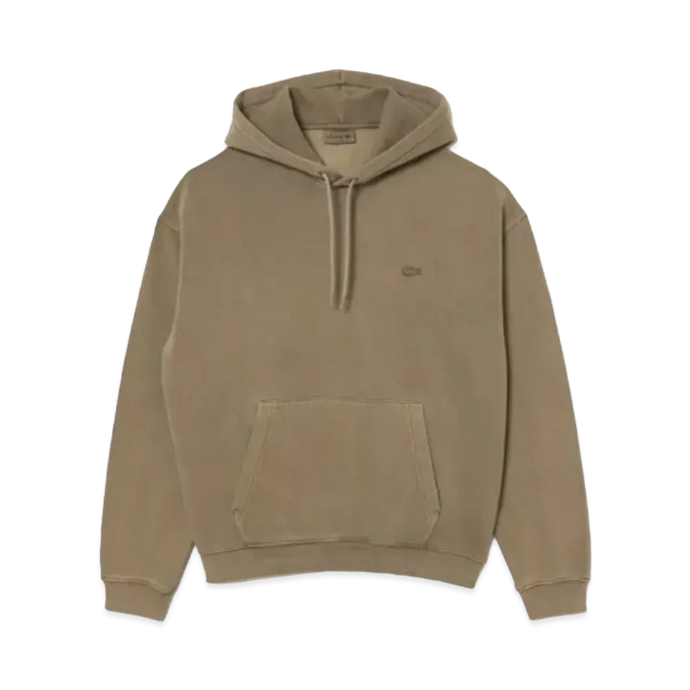 LACOSTE Natural Die Sweat Hoodie "Beige"