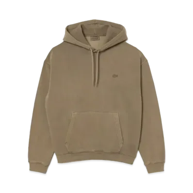 LACOSTE Natural Die Sweat Hoodie "Beige"