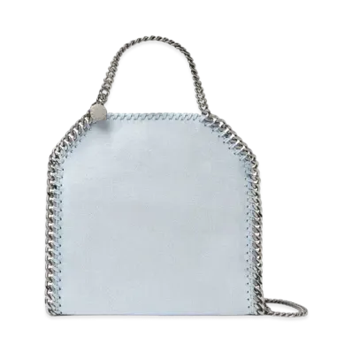 STELLA McCARTNEY Farabella Mini Tote "Dusty Blue"